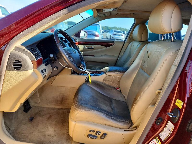 2007 Lexus Ls460 VIN JTHGL46F175018365 COPART salvage auction — FRONT END, Va - Certificate Of Title, sold $925 on 2026-07-14 (photo 7)