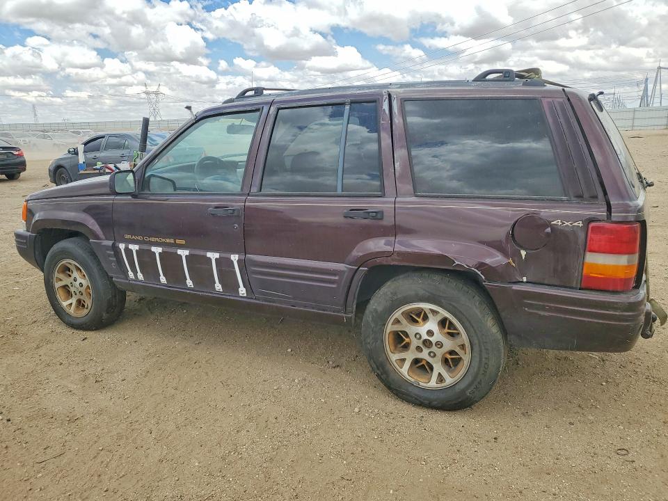 1996 Jep Cherokee VIN 1J4GZ78S7TC291287 COPART salvage auction — REAR END, AQ, sold $200 on 2026-08-17 (photo 2)