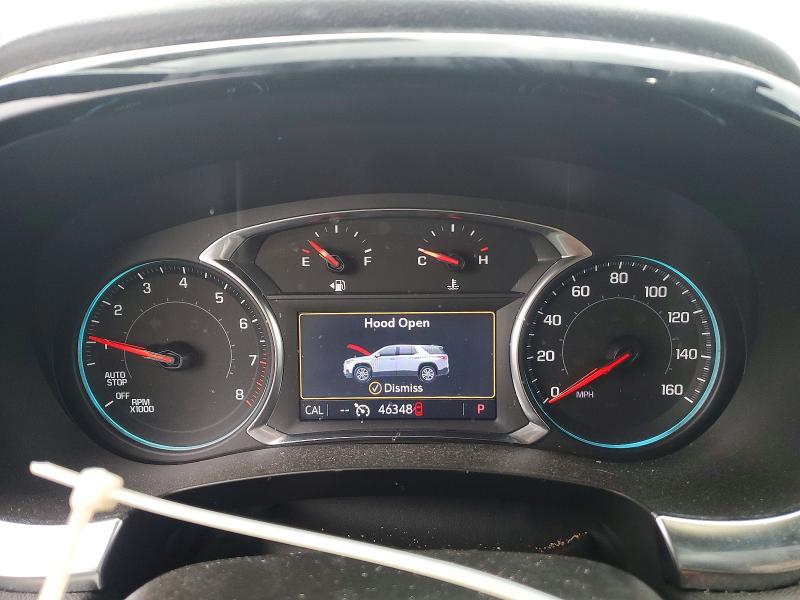 2022 Chevrolet Traverse VIN 1GNERGKW7NJ163808 COPART salvage auction — HAIL, Ks - Cert Of Title-Salvage, sold $12,700 on 2026-07-02 (photo 9)