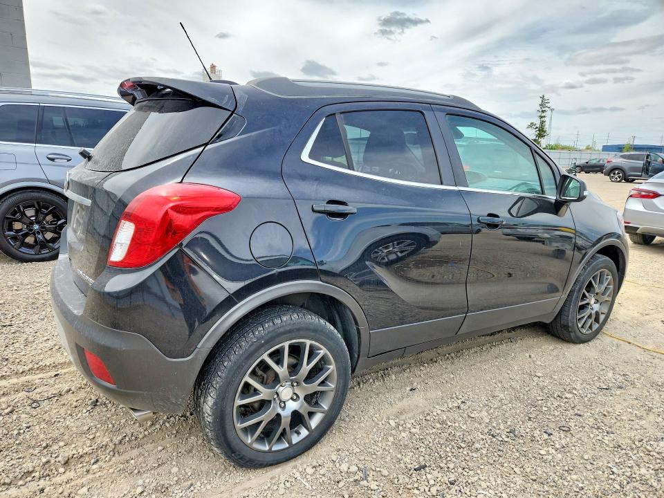 2016 Buick Encore VIN KL4CJ2SM7GB597825 COPART salvage auction — HAIL, Ia - Cert Of Title-Salvage Title, sold $2,400 on 2026-07-08 (photo 3)