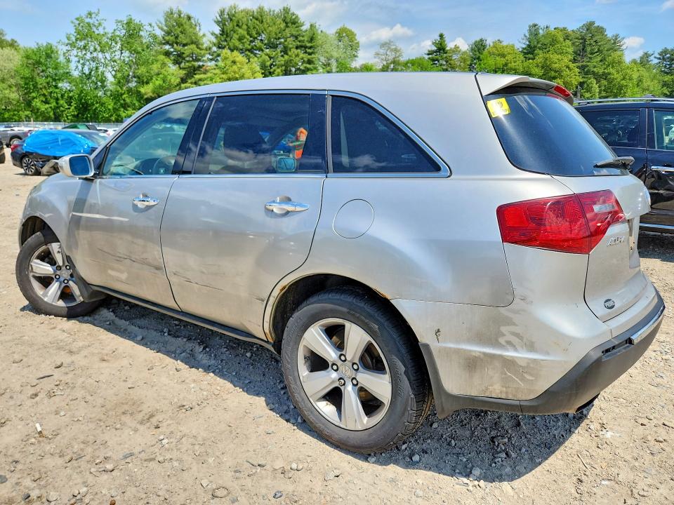 2011 Acura Mdx VIN 2HNYD2H64BH543856 COPART salvage auction — FRONT END, Ma - Cert Of Title-Reconstrctd Coll, sold $325 on 2026-08-03 (photo 2)