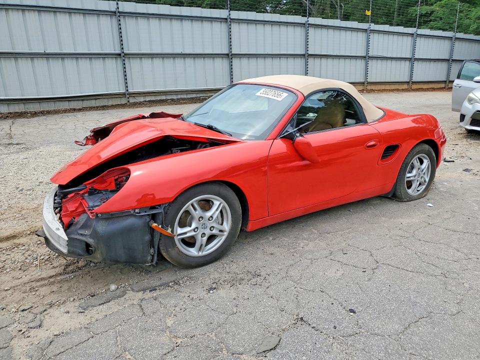 1997 Porsche Boxster VIN WP0CA2987VS620161 — COPART salvage auction photo