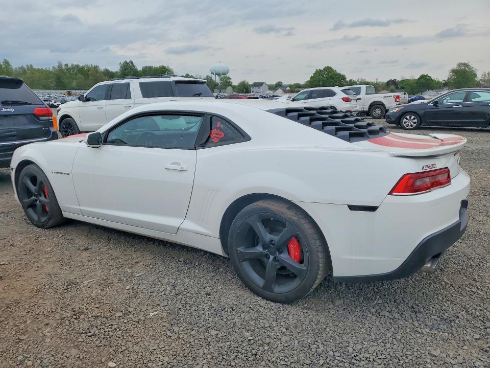 2015 Chevrolet Camaro VIN 2G1FC1E36F9109919 COPART salvage auction — MINOR DENT/SCRATCHES, Nj - Certificate Of Title, sold $5,400 on 2026-07-02 (photo 2)