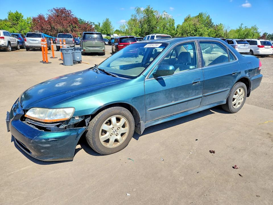 2002 Hond Accord VIN JHMCG566X2C030785 COPART salvage auction — FRONT END, OR - SALVAGE TITLE CERTIFICATE, sold $225 on 2026-07-27 (photo 1)