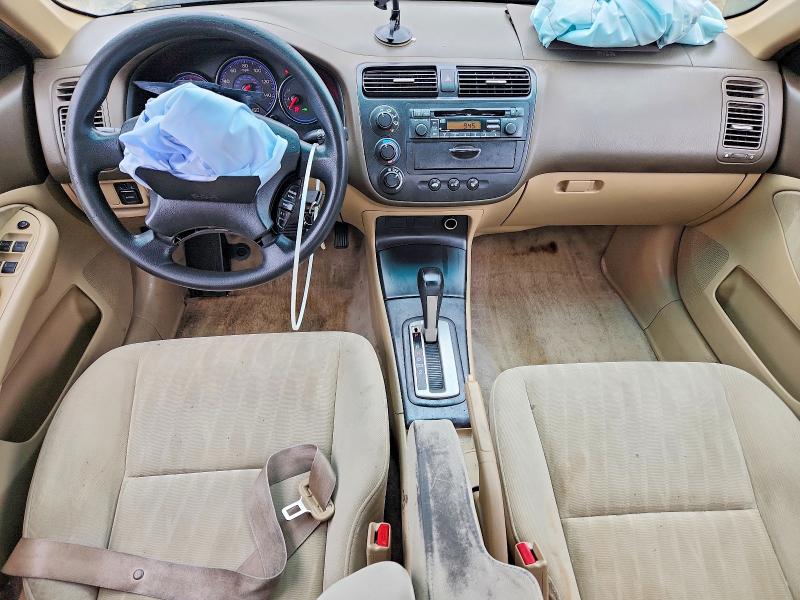 2003 Hond Civic VIN 2HGES16593H597966 COPART salvage auction — FRONT END, S1, sold $250 on 2026-07-28 (photo 8)