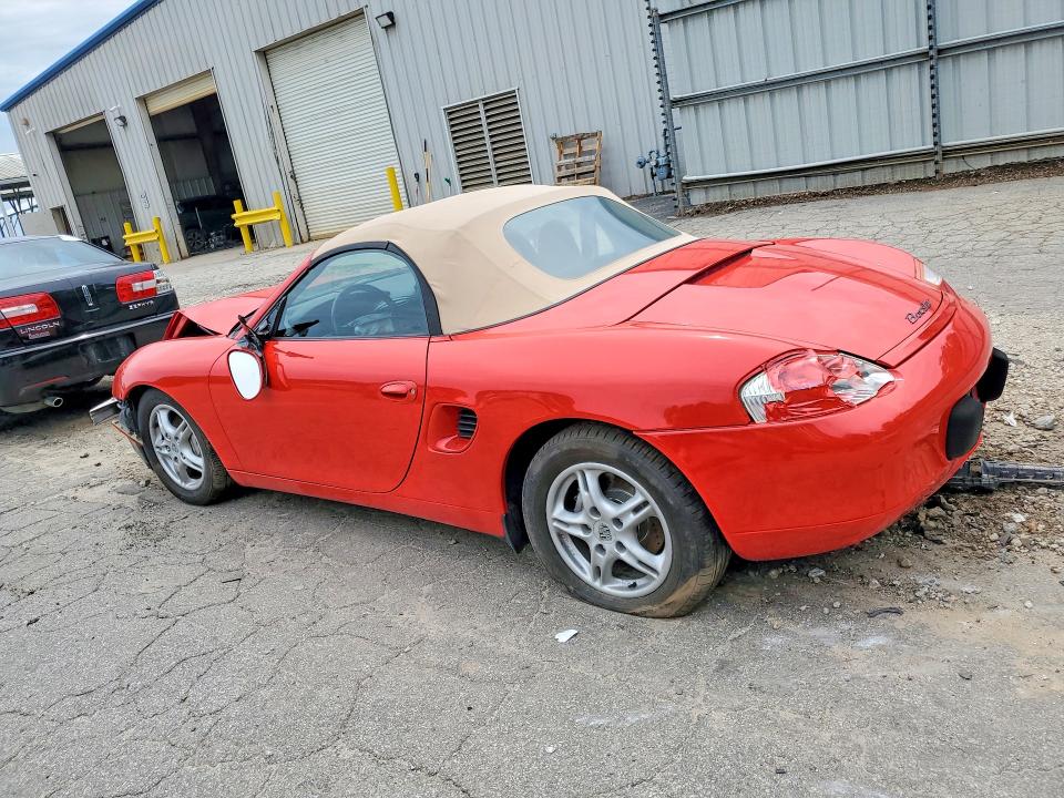1997 Porsche Boxster VIN WP0CA2987VS620161 COPART salvage auction — FRONT END, Ga - Cert Of Title-Salvage, sold $1,950 on 2026-07-02 (photo 2)