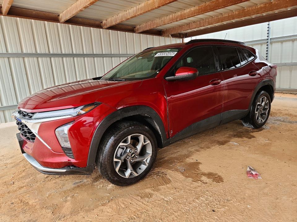 2025 Chevrolet Trax VIN KL77LHEPXSC211389 COPART salvage auction — FRONT END, Tx - Certificate Of Title, sold $10,600 on 2026-07-07 (photo 1)