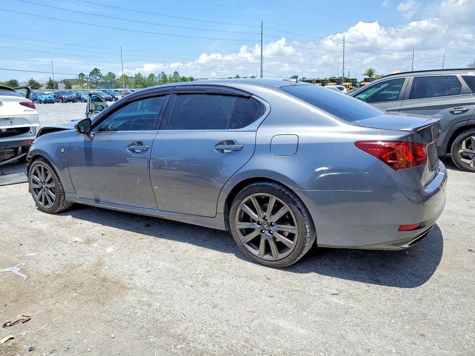 2013 Lexus Gs VIN JTHCE1BL3D5014297 COPART salvage auction — FRONT END, FL - CERT OF TITLE SLVG REBUILDABLE, sold $375 on 2026-07-31 (photo 2)