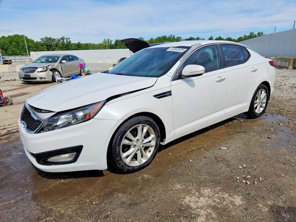 2013 Kia Optima VIN 5XXGN4A7XDG234024 COPART salvage auction — FRONT END, In - Certificate Of Title, sold $800 on 2026-07-09 (photo 1)