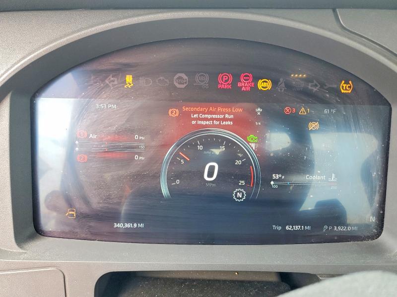 2024 Kenworth All other VIN 1XKYDP9X3RJ348970 COPART salvage auction — BURN, IL - SALVAGE CERTIFICATE, sold $15,100 on 2026-07-20 (photo 8)