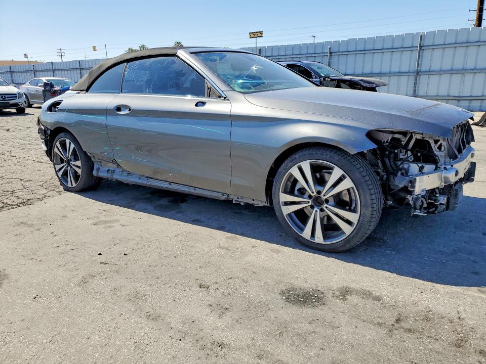 2017 Mercedes-benz C class VIN WDDWK4JB9HF428191 COPART salvage auction — FRONT END, Ca - Salvage Certificate, sold $6,400 on 2026-08-06 (photo 4)