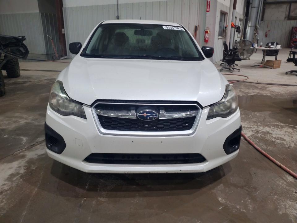 2014 Subaru Impreza VIN JF1GJAA61EH012581 COPART salvage auction — REAR END, ST, sold $1,950 on 2026-07-22 (photo 5)