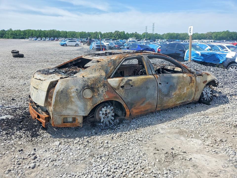2013 Cadillac Cts VIN 1G6DE5E58D0104619 COPART salvage auction — BURN, TN - NON-REPAIRABLE CERTIFICATE, sold $200 on 2026-07-02 (photo 3)