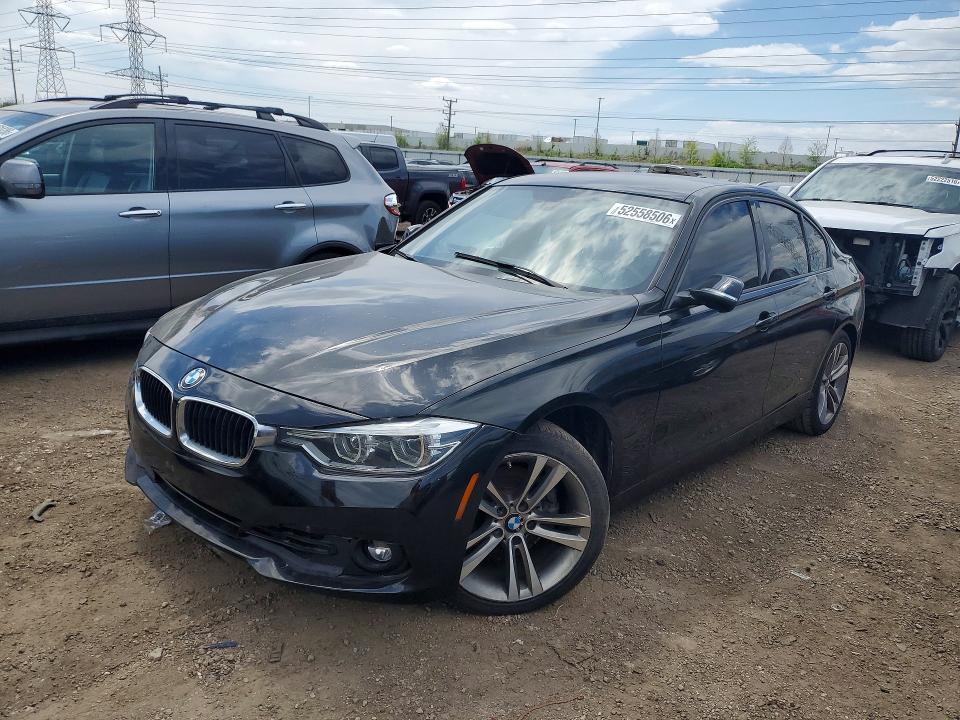 2018 BMW 3 series VIN WBA8B9G54JNU96666 COPART salvage auction — MECHANICAL, Fl - Certificate Of Title, sold $3,500 on 2026-07-16 (photo 1)