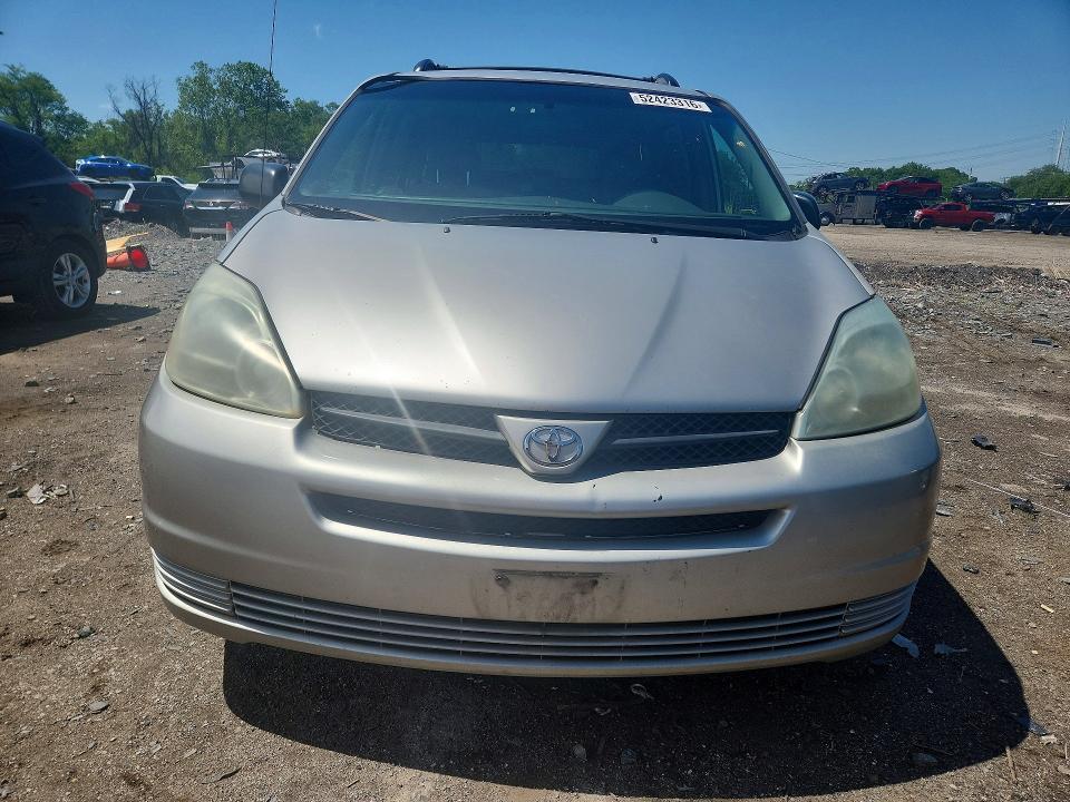 2005 Toyt Sienna VIN 5TDZA23CX5S379258 COPART salvage auction — SIDE, NT, sold $400 on 2026-07-16 (photo 5)