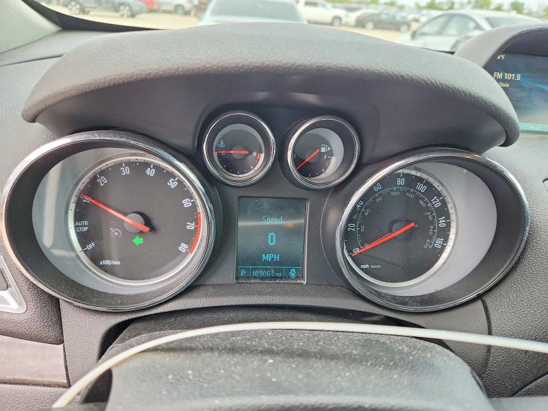 2016 Buick Encore VIN KL4CJ2SM7GB597825 COPART salvage auction — HAIL, Ia - Cert Of Title-Salvage Title, sold $2,400 on 2026-07-08 (photo 9)