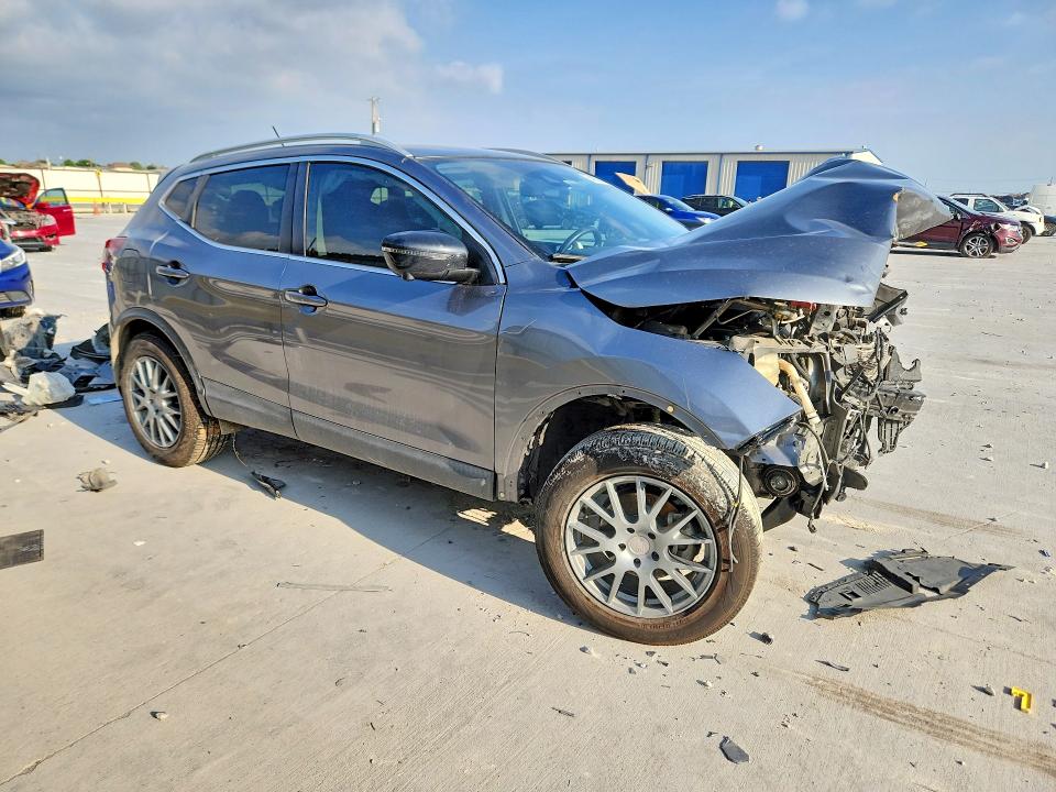 2020 Nissan Rogue VIN JN1BJ1CV4LW264152 COPART salvage auction — FRONT END, Tx - Salvage Vehicle Title, sold $150 on 2026-07-28 (photo 4)