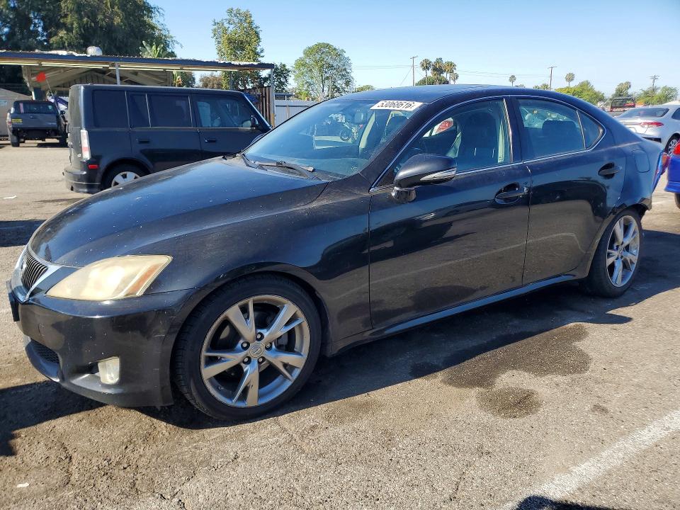 2009 Lexus Is VIN JTHBK262695089658 — COPART salvage auction photo
