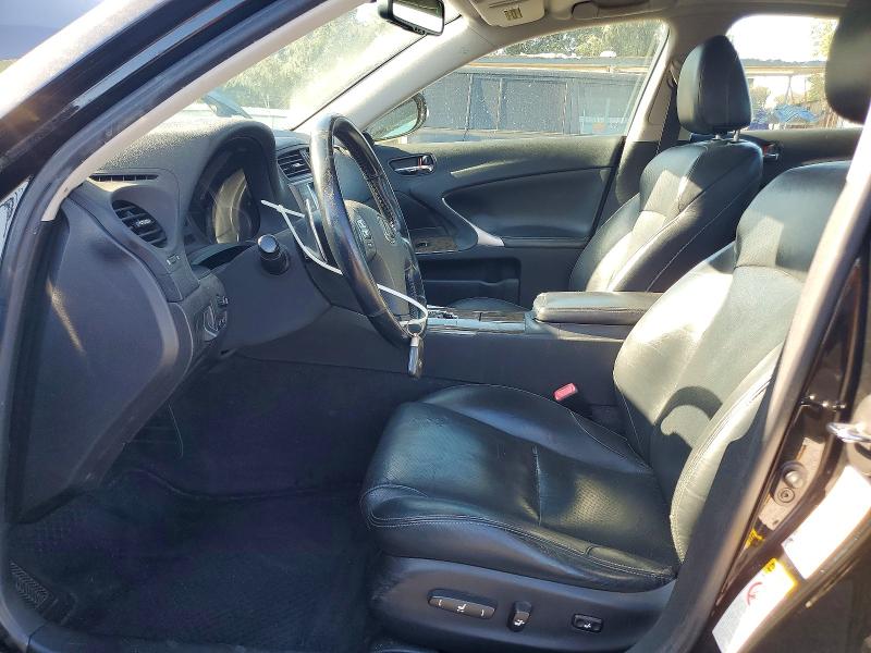 2009 Lexus Is VIN JTHBK262695089658 COPART salvage auction — REAR END, Ca - Salvage Certificate, sold $450 on 2026-07-02 (photo 7)