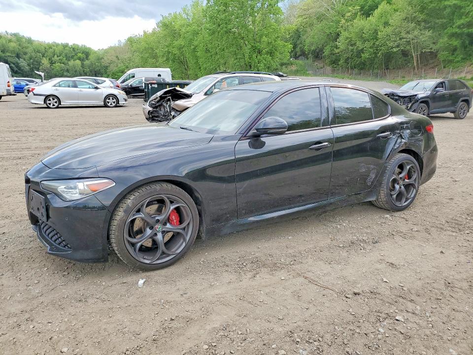 2019 Alfa romeo Giulia VIN ZARFANBN1K7611572 COPART salvage auction — SIDE, ST, sold $2,300 on 2026-08-13 (photo 1)