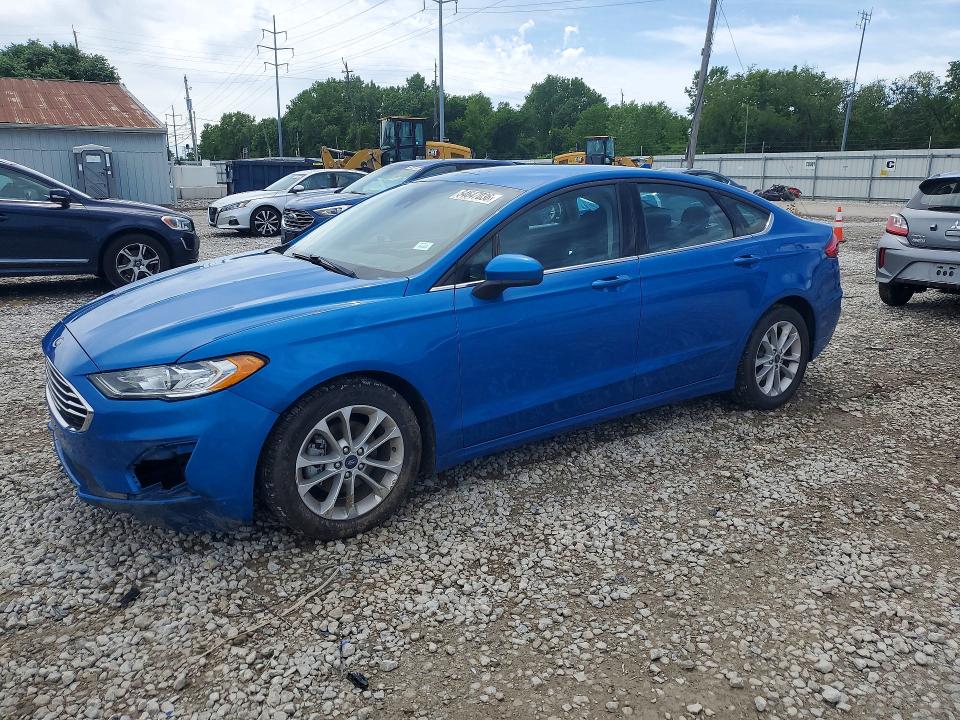 2020 Ford Fusion VIN 3FA6P0HD9LR195362 COPART salvage auction — FRONT END, Oh - Cert Of Title-Salvage, sold $3,000 on 2026-07-02 (photo 1)