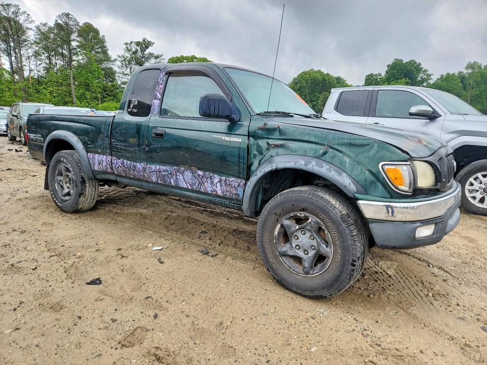 2003 Toyota Tacoma VIN 5TEWN72N23Z257002 COPART salvage auction — FRONT END, De - Certificate Of Title, sold $475 on 2026-07-23 (photo 4)