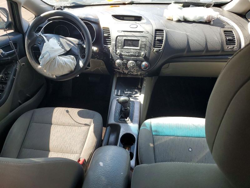 2014 Kia Forte VIN KNAFK4A64E5156743 COPART salvage auction — FRONT END, ID - SALVAGE CERTIFICATE OF TITLE, sold $90 on 2026-07-09 (photo 8)