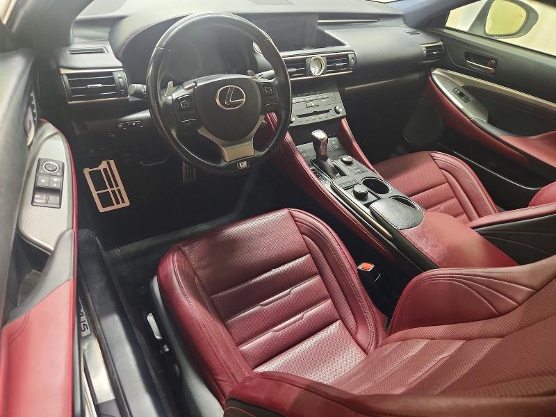 2017 Lexus Rc VIN JTHHA5BC1H5007427 COPART salvage auction — NORMAL WEAR, CT, sold $11,700 on 2026-07-23 (photo 8)