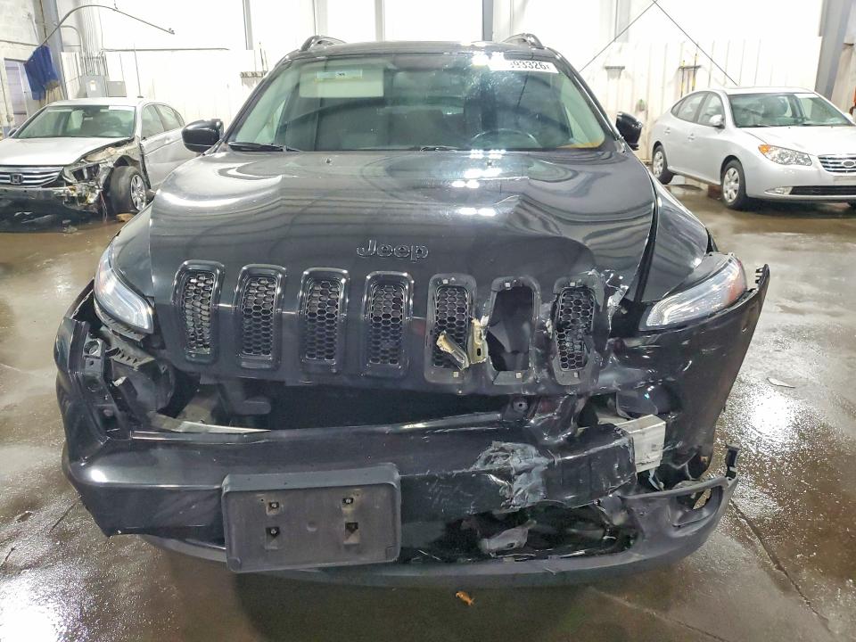 2014 Jeep Cherokee VIN 1C4PJMCS1EW291855 COPART salvage auction — FRONT END, Nd - Cert Of Title - Salvage Vehicl, sold $1,350 on 2026-07-02 (photo 5)