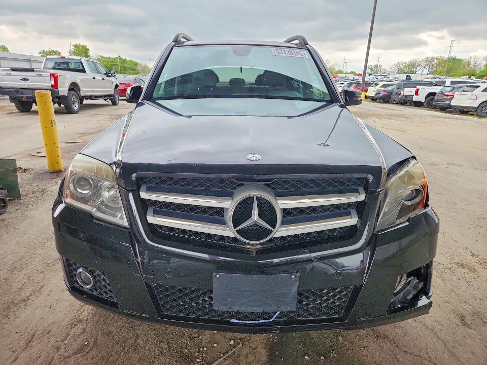 2011 Mercedes-benz Glk-class VIN WDCGG5GB2BF574768 COPART salvage auction — FRONT END, Wv - Certificate Of Title (P), sold $3,600 on 2026-07-13 (photo 5)
