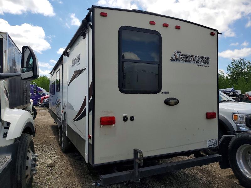 2015 Keystone Sprinter VIN 4YDT31126F1531469 COPART salvage auction — UNDERCARRIAGE, IL - SALVAGE CERTIFICATE, sold $3,800 on 2026-07-09 (photo 3)