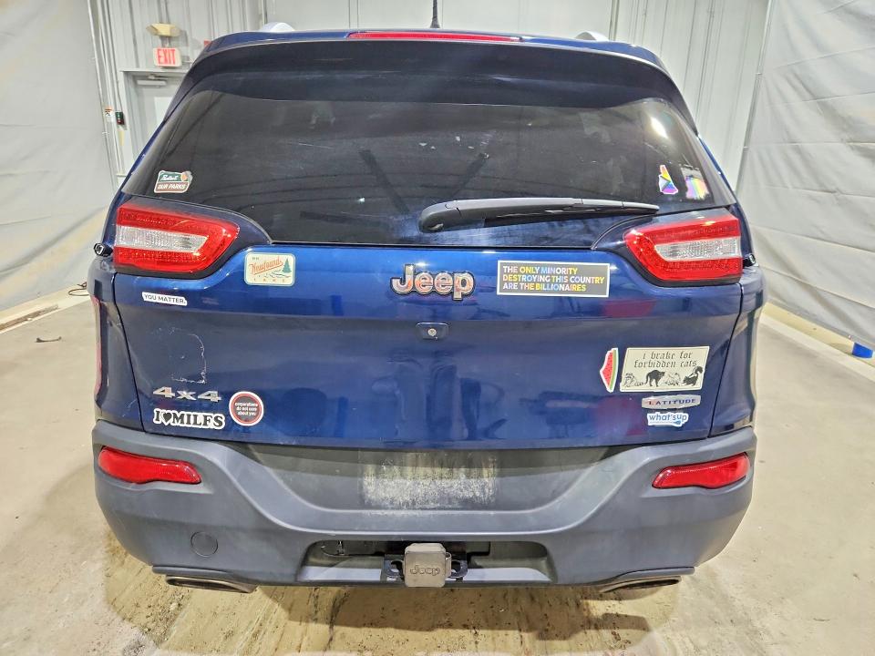2018 Jeep Cherokee VIN 1C4PJMLX5JD522306 COPART salvage auction — FRONT END, NH - CERT OF TITLE-SALVAGE, sold $525 on 2026-07-02 (photo 6)