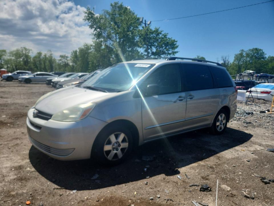 2005 Toyt Sienna VIN 5TDZA23CX5S379258 COPART salvage auction — SIDE, NT, sold $400 on 2026-07-16 (photo 1)