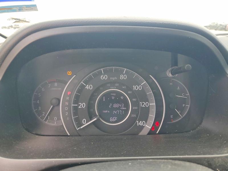 2014 Honda Crv VIN 2HKRM3H76EH529557 COPART salvage auction — SIDE, TX - SALVAGE VEHICLE TITLE, sold $2,900 on 2026-07-02 (photo 9)
