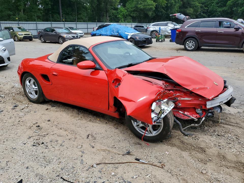 1997 Porsche Boxster VIN WP0CA2987VS620161 COPART salvage auction — FRONT END, Ga - Cert Of Title-Salvage, sold $1,950 on 2026-07-02 (photo 4)