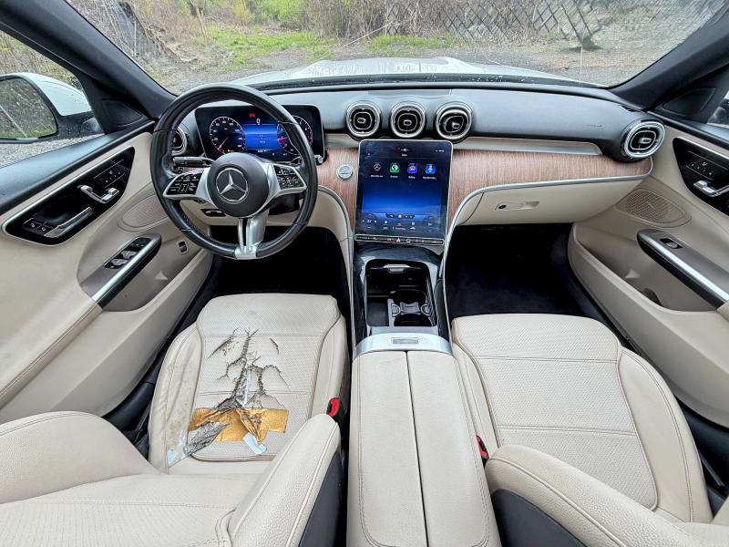 2023 Mercedes-benz C class VIN W1KAF4GB8PR084551 COPART salvage auction — NORMAL WEAR, Ms - Certificate Of Title (P), sold $20,700 on 2026-07-21 (photo 9)
