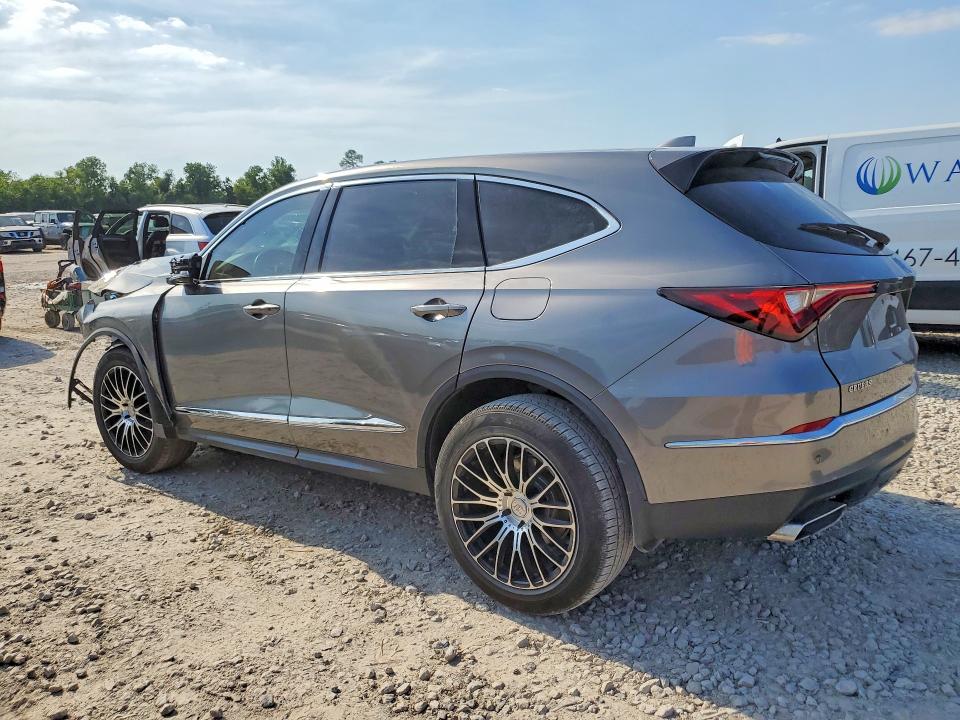 2024 Acura Mdx VIN 5J8YE1H45RL012255 COPART salvage auction — FRONT END, Tx - Salvage Vehicle Title, sold $10,100 on 2026-07-24 (photo 2)