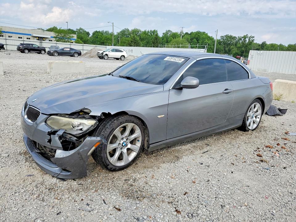 2011 BMW 3 series VIN WBADW7C56BE443689 COPART salvage auction — FRONT END, Tn - Salvage Certificate, sold $750 on 2026-08-03 (photo 1)