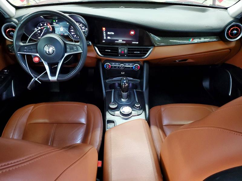 2018 Alfa romeo Giulia VIN ZARFAEBN4J7575570 COPART salvage auction — MECHANICAL, Il - Certificate Of Title, sold $4,550 on 2026-07-21 (photo 8)