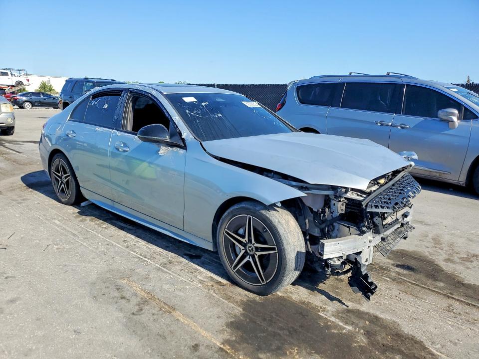 2023 Mercedes-benz C class VIN W1KAF4GB9PR136124 COPART salvage auction — FRONT END, Fl - Certificate Of Title, sold $12,400 on 2026-07-18 (photo 4)