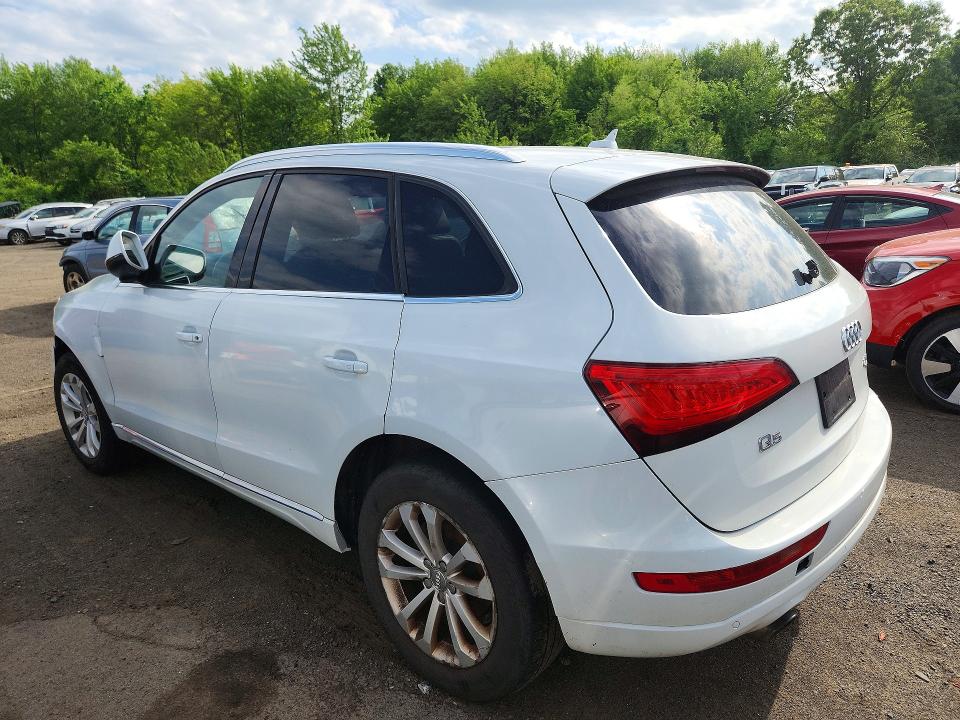 2014 Audi Q5 VIN WA1LFAFP4EA004487 COPART salvage auction — FRONT END, Ma - Certificate Of Title, sold $2,150 on 2026-07-21 (photo 2)