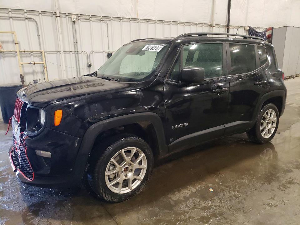 2022 Jeep Renegade VIN ZACNJDB19NPN87362 COPART salvage auction — FRONT END, In - Certificate Of Title, sold $2,400 on 2026-07-09 (photo 1)