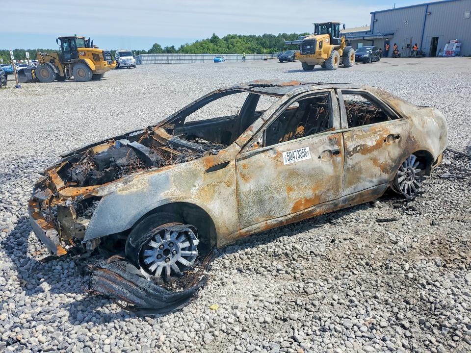 2013 Cadillac Cts VIN 1G6DE5E58D0104619 COPART salvage auction — BURN, TN - NON-REPAIRABLE CERTIFICATE, sold $200 on 2026-07-02 (photo 1)