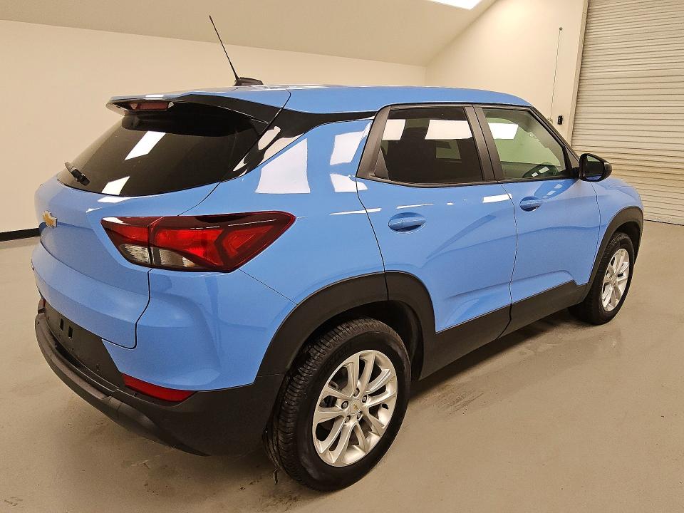2024 Chevrolet Trailblaze VIN KL79MMSL4RB113054 COPART salvage auction — VANDALISM, Tx - Certificate Of Title, sold $7,000 on 2026-07-07 (photo 3)