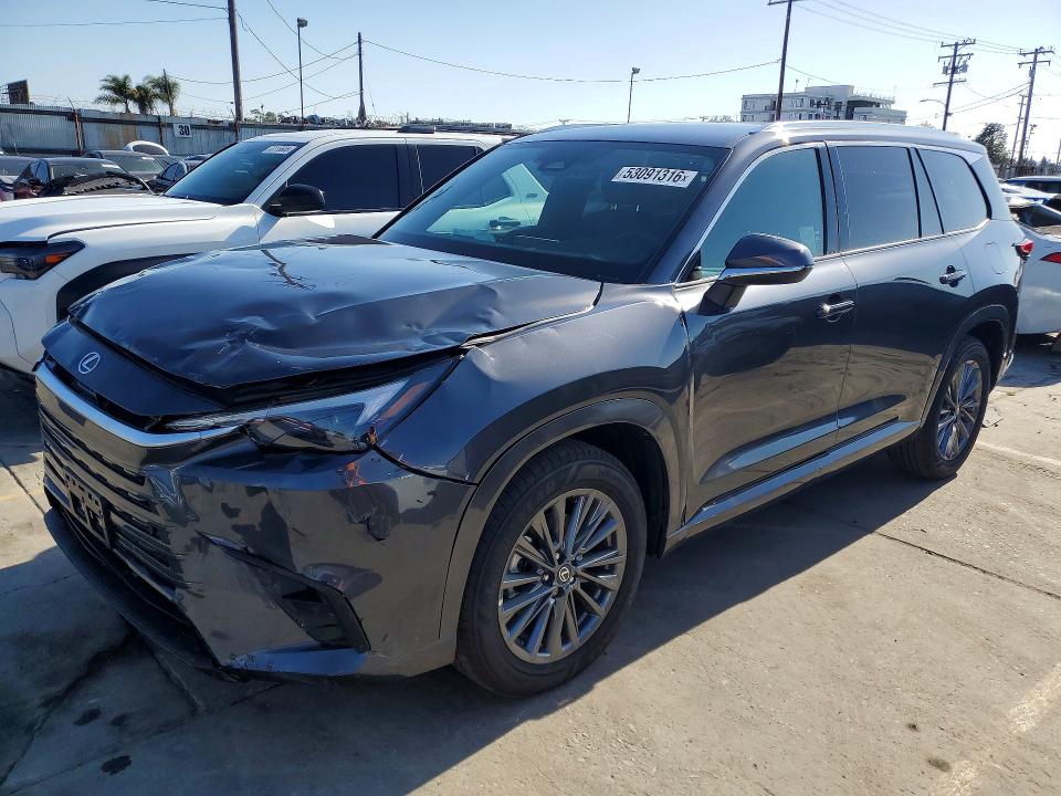 2026 Lexus Tx 350 VIN 5TDAAAA67TS019916 COPART salvage auction — Front End, CA - SALVAGE CERTIFICATE, sold $29,500 on 2026-05-29 (photo 1)