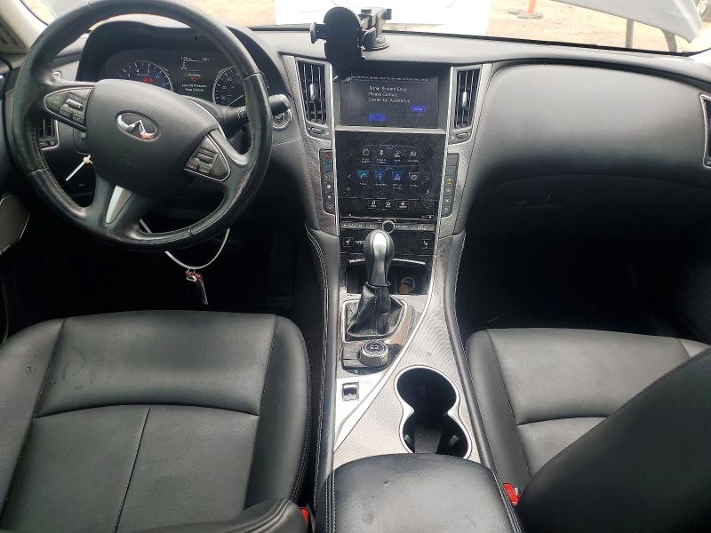 2017 Infiniti Q50 3.0t p VIN JN1EV7AP9HM736986 COPART salvage auction — ALL OVER, Ca - Salvage Certificate, sold $3,850 on 2026-07-21 (photo 8)