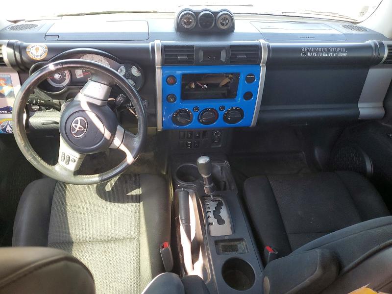 2007 Toyota Fj cruiser VIN JTEBU11F170043645 COPART salvage auction — REAR END, FL - CERTIFICATE OF TITLE, sold $2,350 on 2026-07-31 (photo 8)