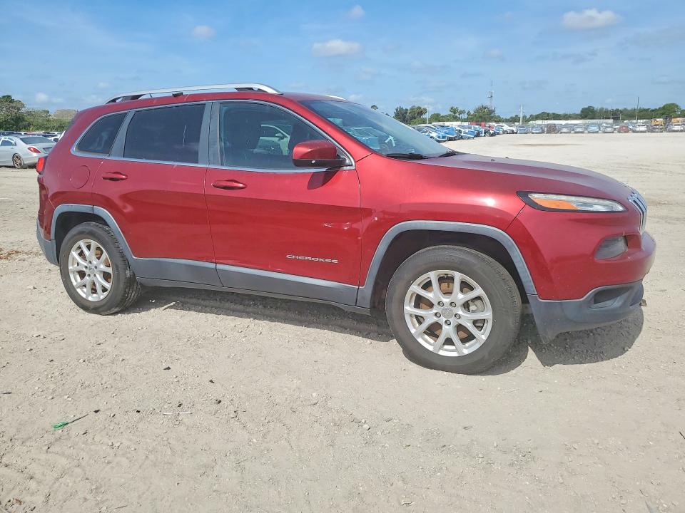 2015 Jeep Cherokee VIN 1C4PJMCB3FW739076 COPART salvage auction — FRONT END, Fl - Certificate Of Title, sold $1,050 on 2026-07-09 (photo 4)