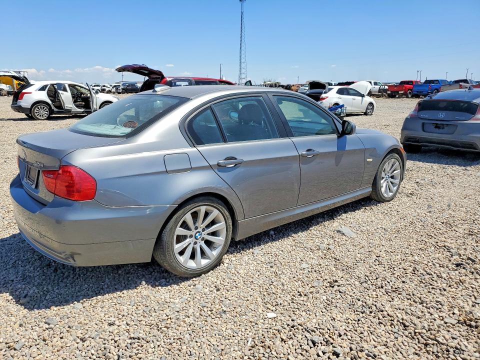 2011 BMW 3 series VIN WBAPH7C52BE683197 COPART salvage auction — MECHANICAL, Tx - Certificate Of Title, sold $125 on 2026-07-07 (photo 3)