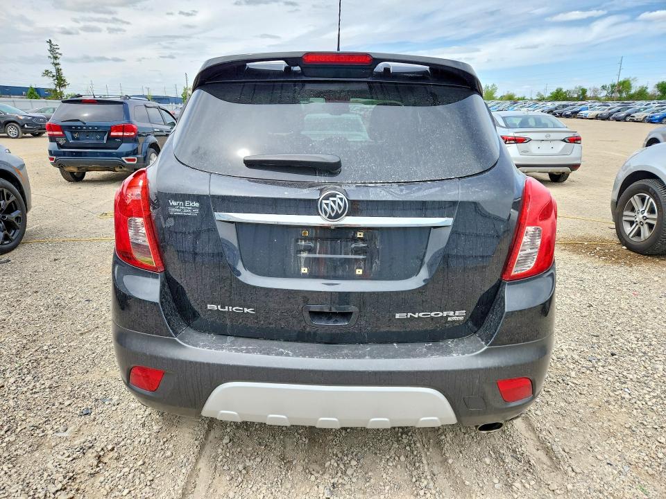2016 Buick Encore VIN KL4CJ2SM7GB597825 COPART salvage auction — HAIL, Ia - Cert Of Title-Salvage Title, sold $2,400 on 2026-07-08 (photo 6)